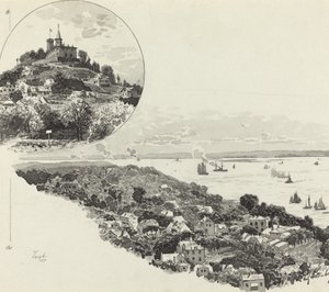 Blankenese od Fritz Stoltenberg