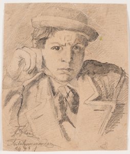Autoportrét od Fritz Syberg