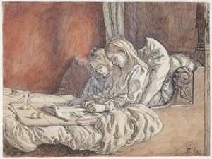 To rekonvalescence od Fritz Syberg