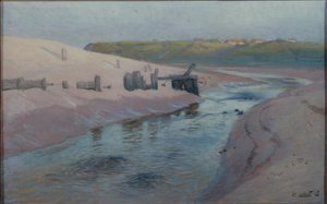 Pobřežní scéna od Fritz Thaulow