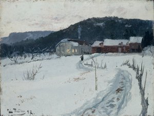 Grini, farma Horní Maja od Fritz Thaulow