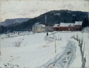 Grini, farma Horní Maja od Fritz Thaulow