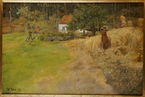 Senoseč, Stord, 1889 od Frits Thaulow