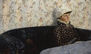 Ingeborg na pohovce, Sandø od Fritz Thaulow