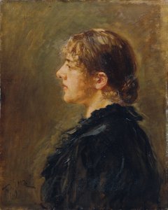 Umělcova dcera od Fritz von Uhde