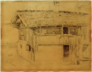 Hornobavorský statek od Fritz von Uhde
