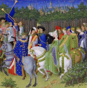 Très Riches Heures vévody z Berry od Frères Limbourg
