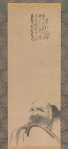 Portrét Daruma, počátek 17. století. od Fugai Ekun