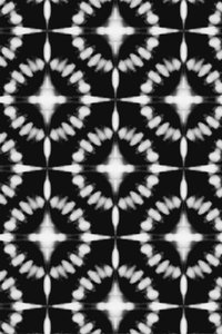 Monochromatický vzor shibori od Fun Qui