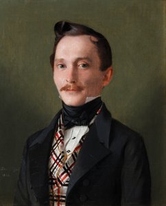 Portrét Vladimíra Ivanoviče Benkendorfa 1807-1864, 1845 od Fyodor Andreevich Tulov