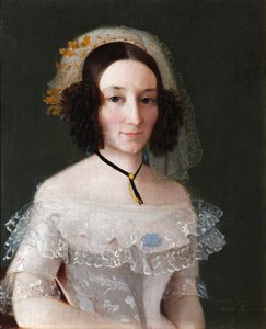 Portrait of Yelizaveta Alexeyevna Benkendorf, née Janova, 1845 od Fyodor Andreevich Tulov