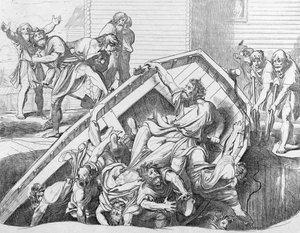 Olga se pomstí Drevlianům před rokem 1839