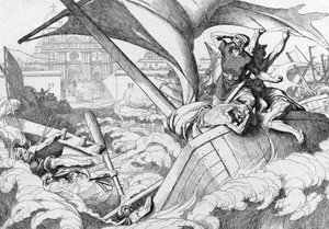 Zničení ruské flotily v Konstantinopoli před rokem 1839