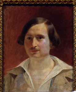 portrét autora Nikolaje Gogola (1809-1852) od Fyodor Antonovich Moller