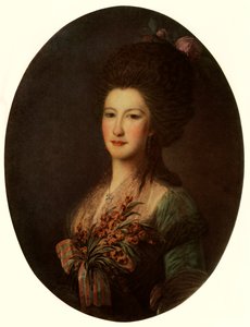 Portrét hraběnky J. V. Santi, 1785, 1965. od Fyodor Rokotov
