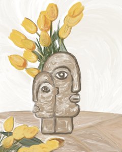Tulipány „Matka a dítě“ od GIovanna Gil Alves