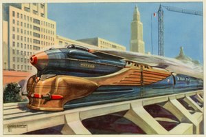 The Railroads of Tomorrow (barevné lito)