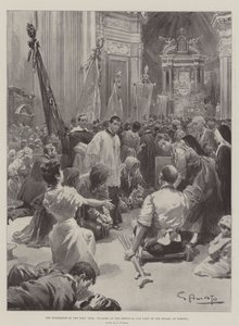 Pouť Svatého roku, Poutníci ve svatyni Panny Marie Růžencové v Pompejích
