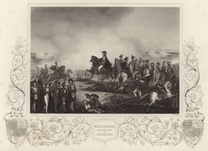 Vévoda z Wellingtonu a jeho štáb u Waterloo