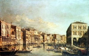 Canal Grande, Benátky od G. (Follower of A. Canaletto) Canaletto