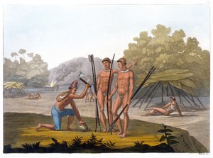Patacho Tribesmen (barevná rytina)