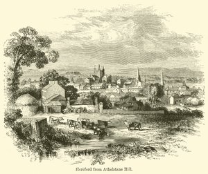 Hereford z Athelstane Hill od G. F. Sargent