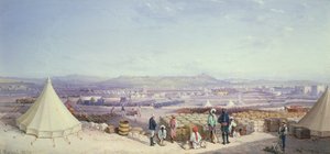 Dělostřelecký a jezdecký tábor v San Antoniu na Maltě od G. Gianni