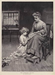 Večerní modlitba (litho)