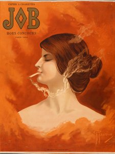 JOB Cigarette Paper — Hors Competition Paris 1889, ca. 1905 (litografie) od G. Maurice