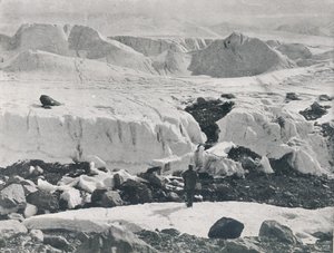 Crevass Ice at Entrance to Priestley Glacier, c1911, 1913 od G. Murray Levick