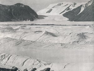 Crevass Ice at Entrance to Priestley Glacier, c1911, 1913