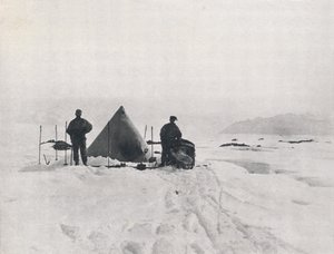 Levicks Camp Among Crevasses, 1912, 1913