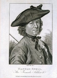 Hannah Snell, The Female Soldier, nakladatelství R.S. Kirby, 1804 od G. Scott