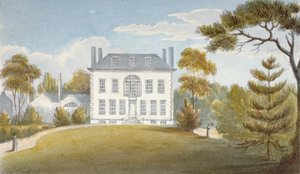 Mitcham Hall, Mitcham, Surrey, 1825 od G Yates