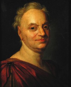 Prosper Jolyot de Crebillon (1674-1762) podle Francoise Bouchera