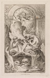 Kniha fontán: č. 6, c. 1736. od Gabriel Huquier