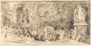 Zalévací sud [horní polovina] od Gabriel Jacques de Saint Aubin