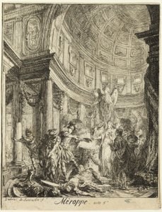 Merope od Gabriel Jacques de Saint Aubin