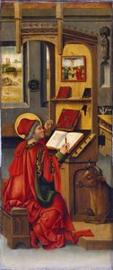Svatý Lukáš Evangelista, 1478 od Gabriel Mälesskircher
