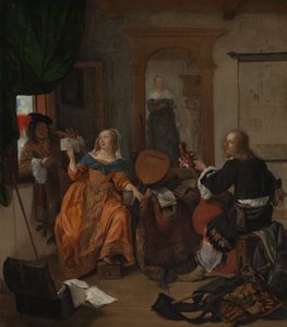 Hudební večírek, 1659. od Gabriel Metsu
