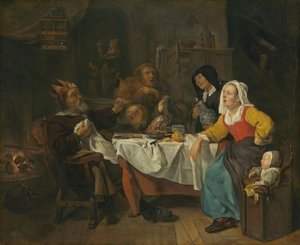 Král pije od Gabriel Metsu