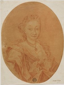 Portrét ženy od Gabriel Metsu