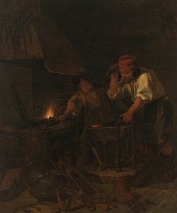 The Weaponsmith od Gabriel Metsu