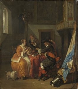 Závěsný od Gabriel Metsu