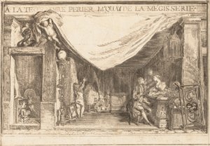 Obchod M.Périera, obchodníka se železem, 1767. od Gabriel de Saint Aubin
