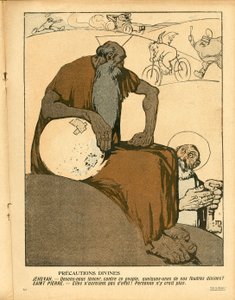 Máslový talíř“, číslo 254, satirický v barvách