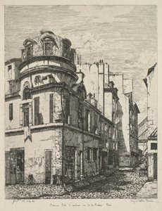 Lepty staré Paříže: Bývalá lékařská škola, rue de la Bucherie