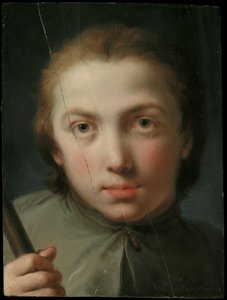 Hlava chlapce od Gaetano Gandolfi