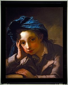 Portrét Marca Gandolfiho, nedatováno (plátno) od Gaetano Gandolfi