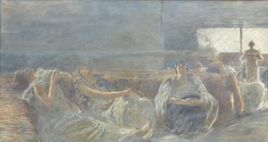 Hašiš: kuřáci opia od Gaetano Previati